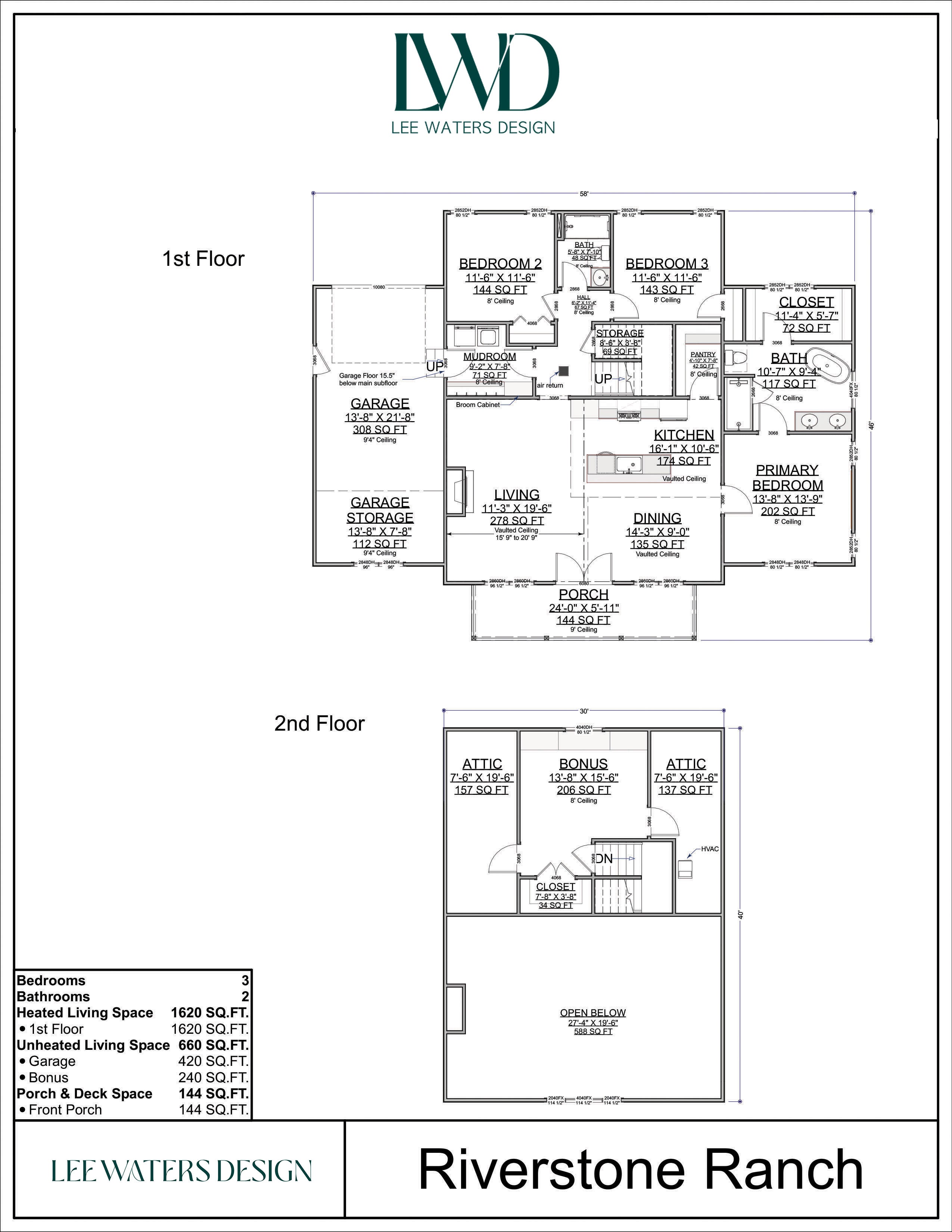 Floor Plan for Riverstone Ranch