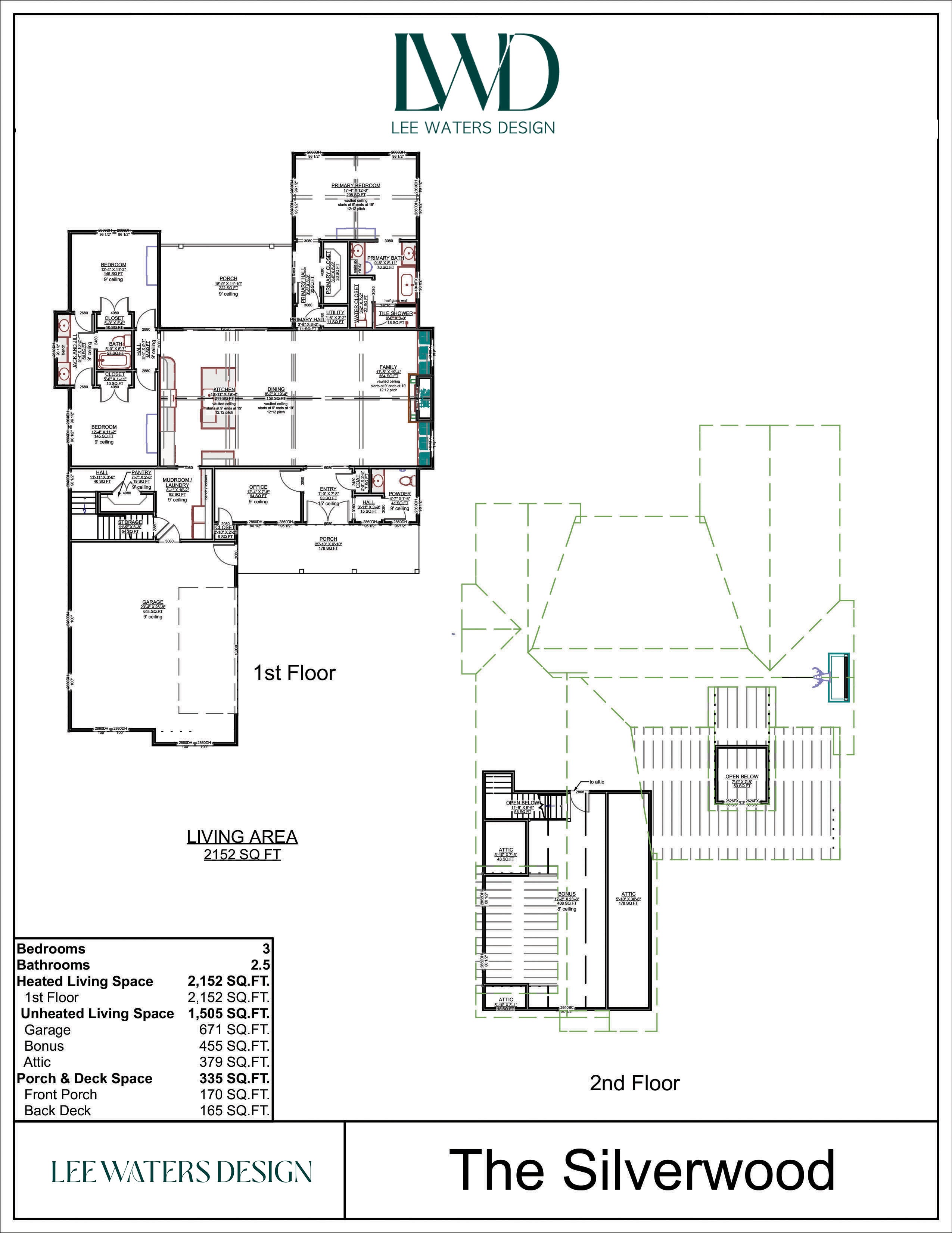 Floor Plan for Silverwood